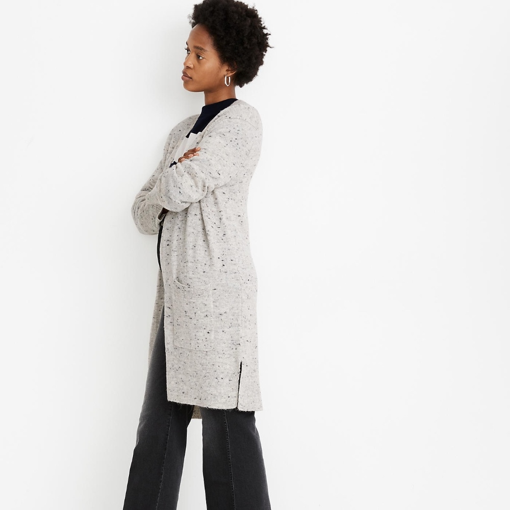 Madewell Donegal Kent Cardigan Sweater, Coziest Yarn - S - Picture 3 of 4
